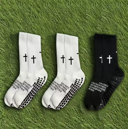 Grip Zone "Faith Over Fear" Pro Cross Grip Socks