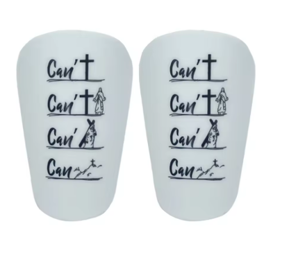 Grip Zone "Micro-Shield" Mini Shin pads