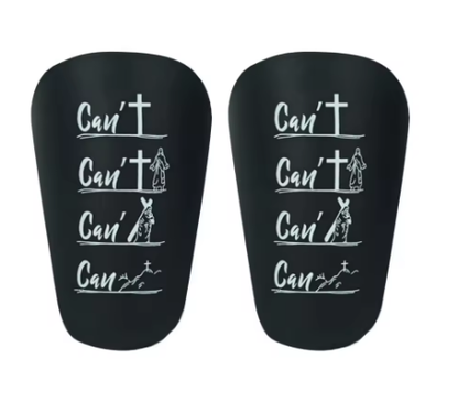 Grip Zone "Micro-Shield" Mini Shin pads